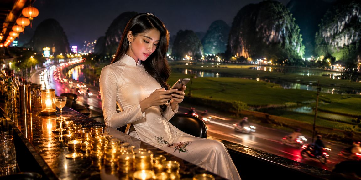 Người dùng truy cập trung tâm trợ giúp trên điện thoại tại Ninh Bình